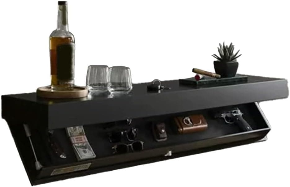 Wooden Concealment Shelf Wall Mounted